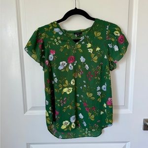 Ann Taylor Floral Blouse